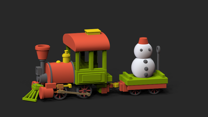 クリスマス機関車5